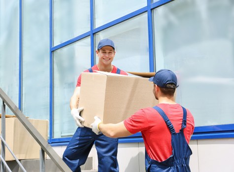 Different self storage unit sizes available in North Woolwich