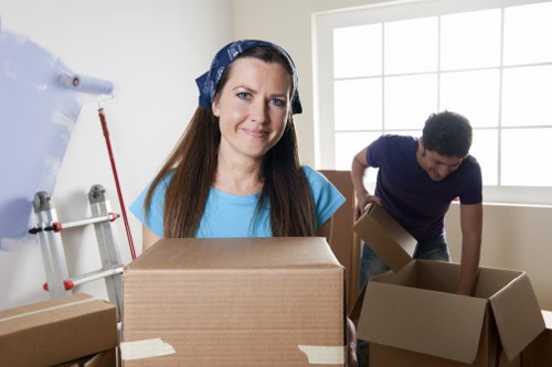 Short-term student storage setup in Northwoolwich for a term break move