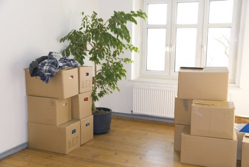 Secure document storage setup for a Northwoolwich business office