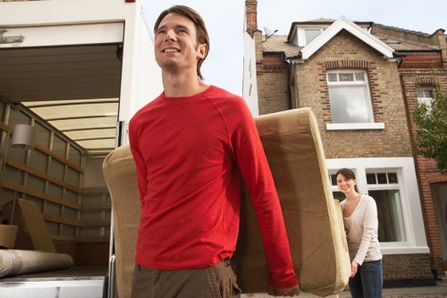 Customer reviewing Northwoolwich Storage terms before booking