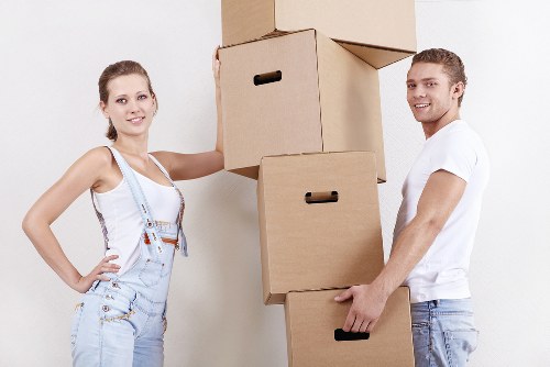 Storage pricing for larger homes and business moves in North Woolwich